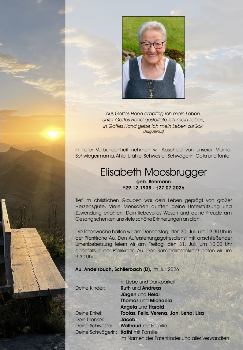 Elisabeth Moosbrugger